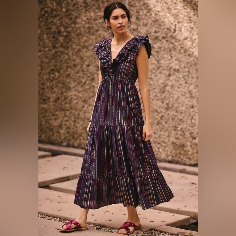 Roller Rabbit Rainbow Ondine Dress XS